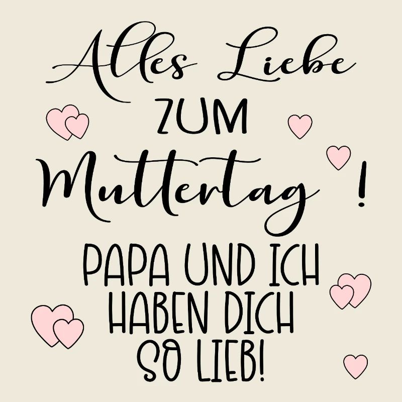 Muttertag Papa Mama
