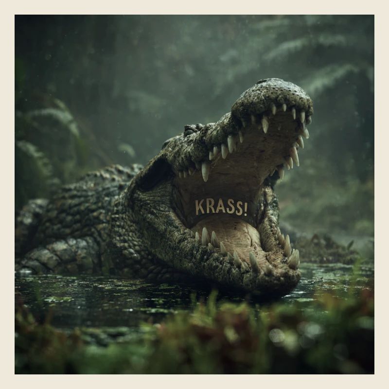 KRASS! Das wilde Krokodil