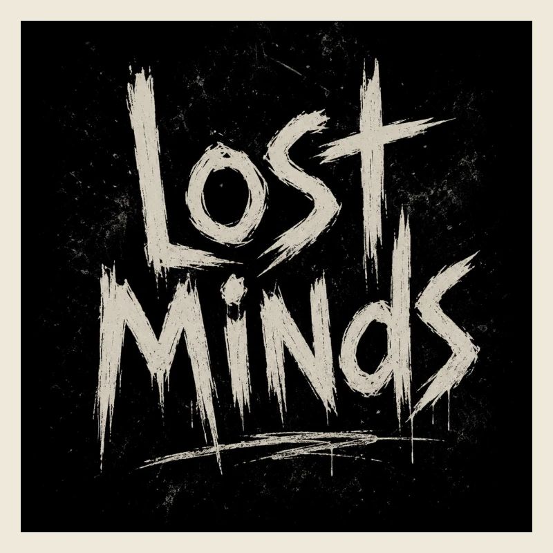 Lost Minds Grunge-Buchstaben