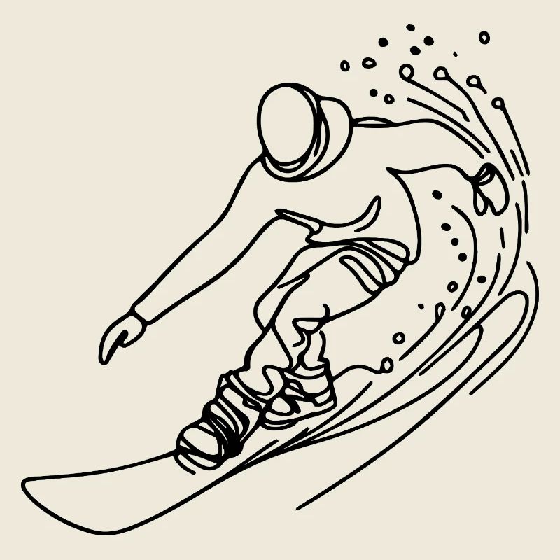 Amateurs de snowboard