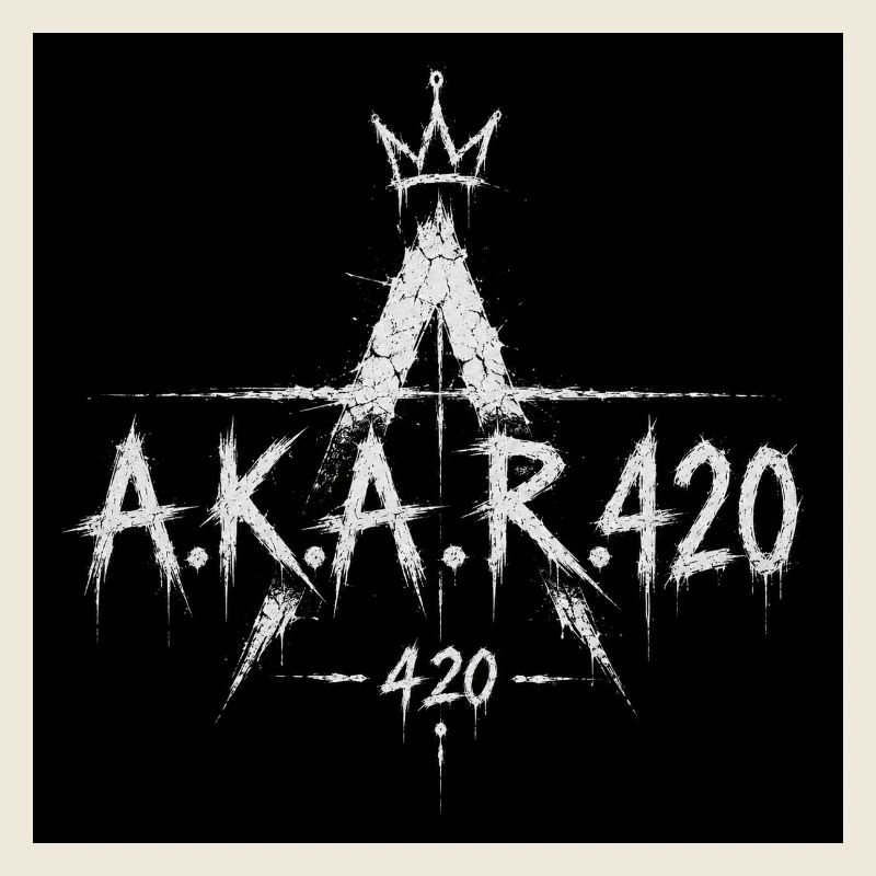 A.K.A.R.420 Krone Logo