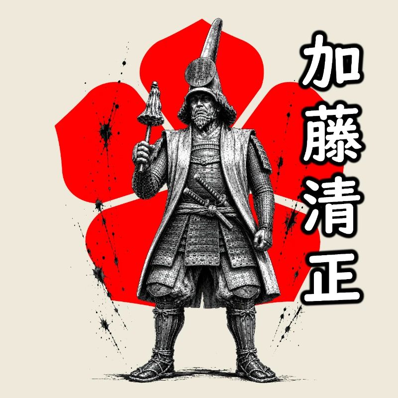 Kato Kiyomasa, daimyo de la période Sengoku, Japon