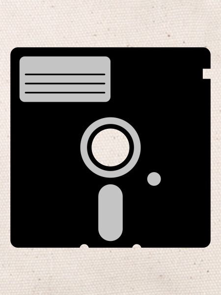 retro floppy disk