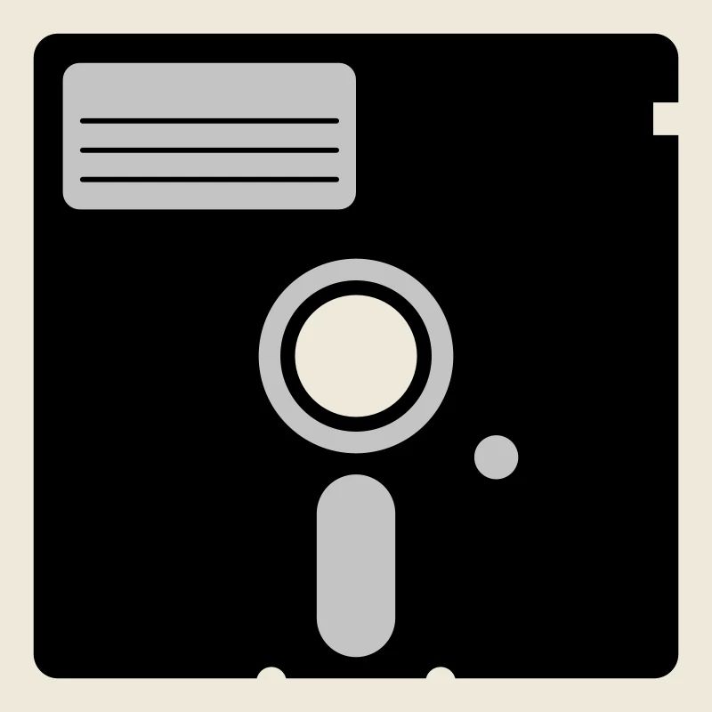 retro floppy disk