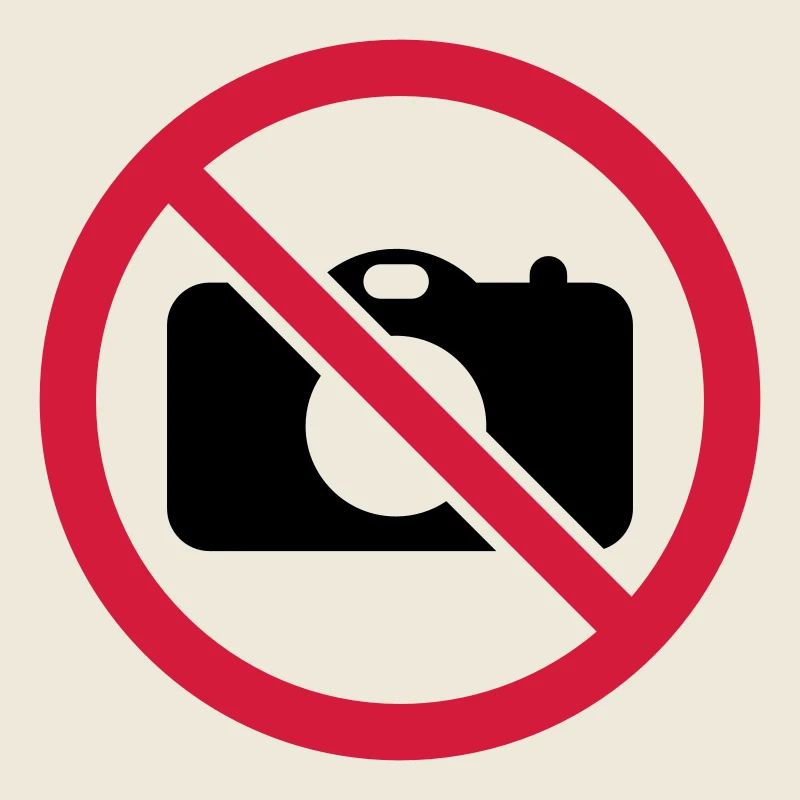 Pas de photos!