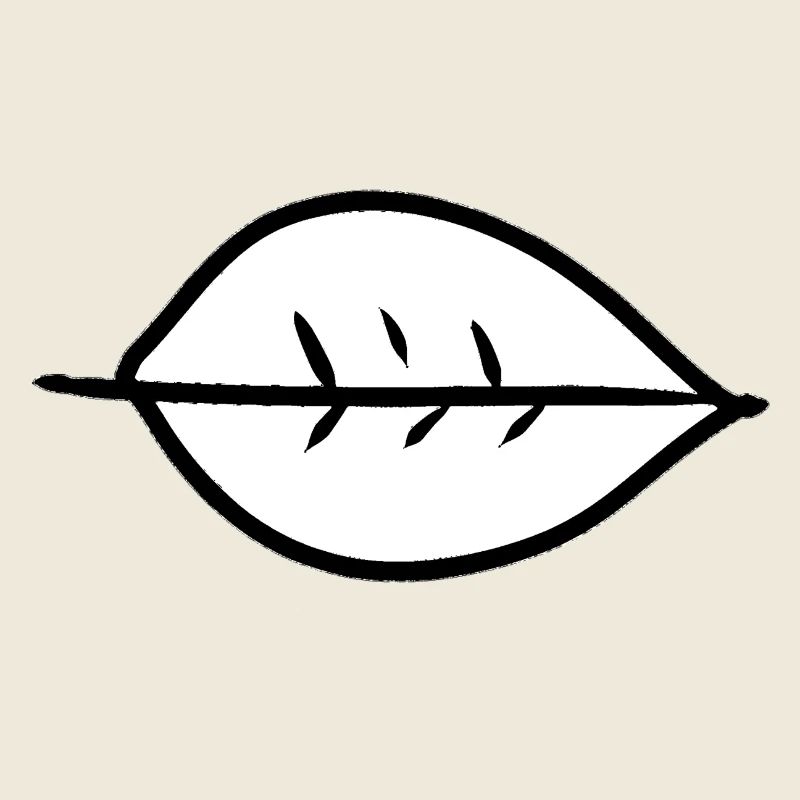 Feuille Symbole Forme Nature