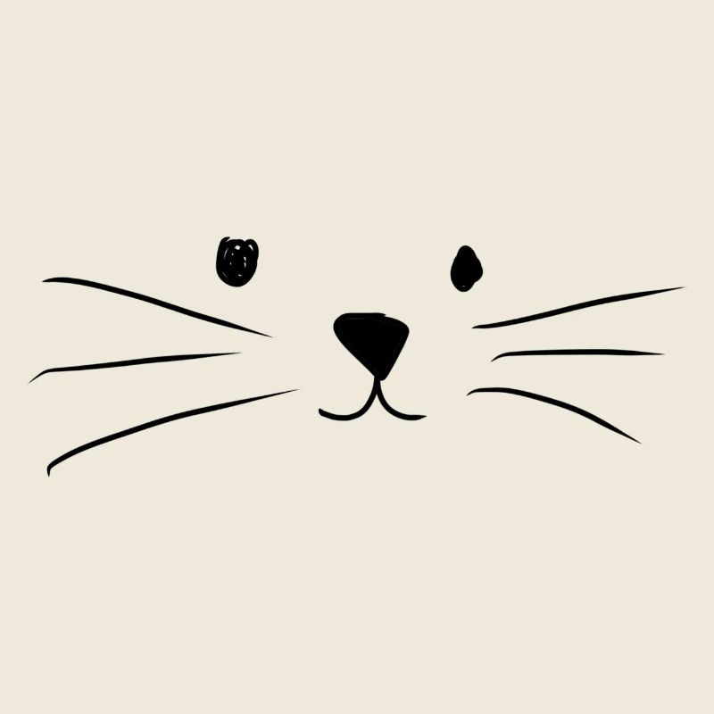Icône de nez d’animal de chat