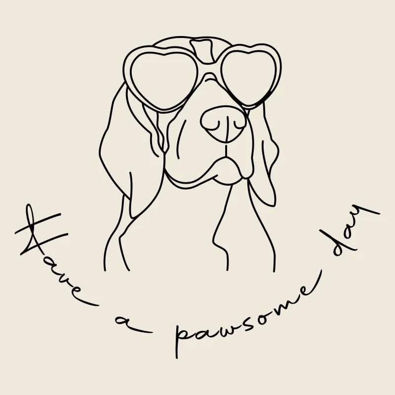 Beagle Pawsome Day