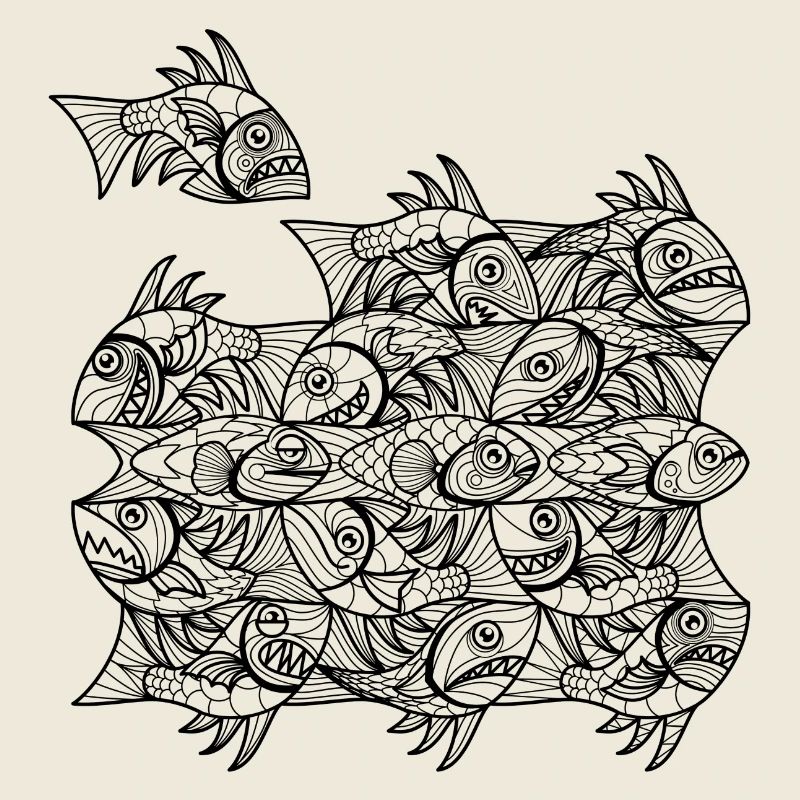 Escher Fish