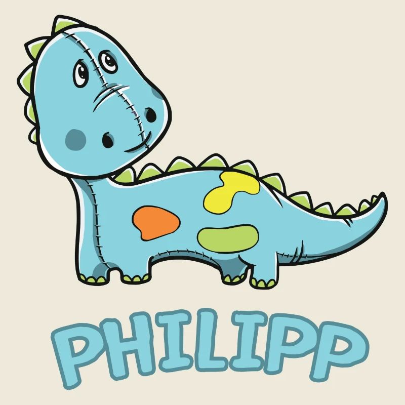 Dinosaurier lustig Kind Philipp Geschenk Geburtsta
