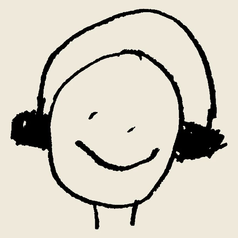 Kopfhörer oder Ohrenwärmer Kinderzeichnung DJ