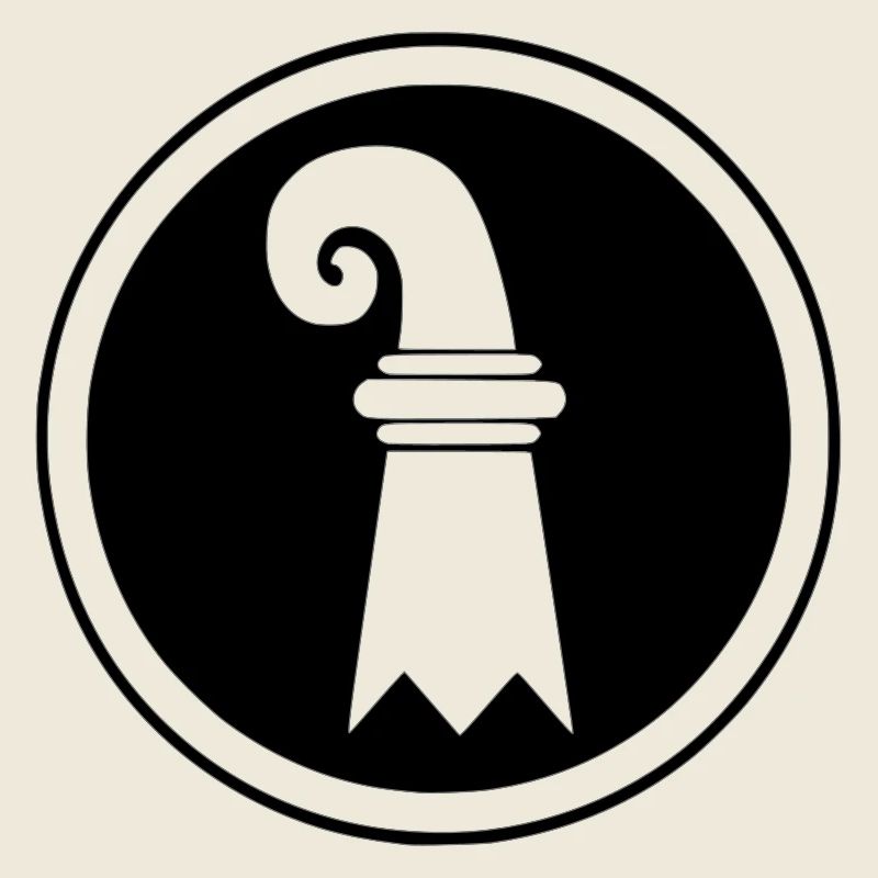 Drapeau de Bâle en cercle