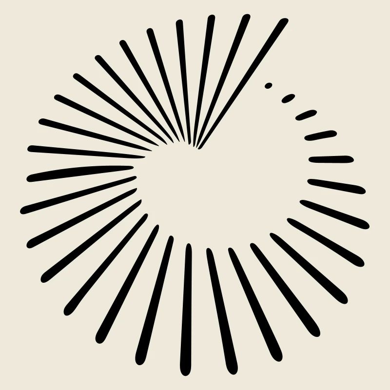 Heart Hole Spiral Lines Pattern