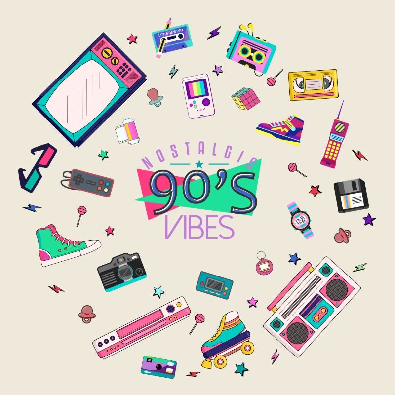 Nostalgic 90s vibes