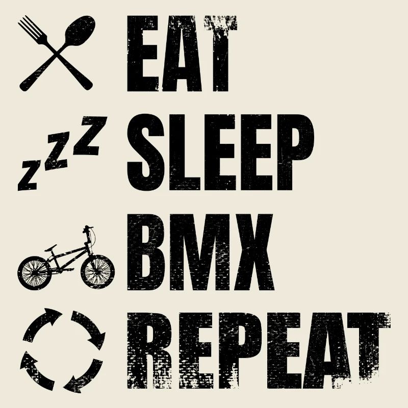 Routine cycliste BMX