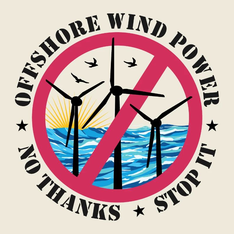 Énergie éolienne offshore Non merci