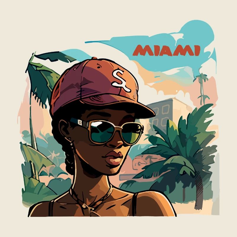 Carte postale de Miami