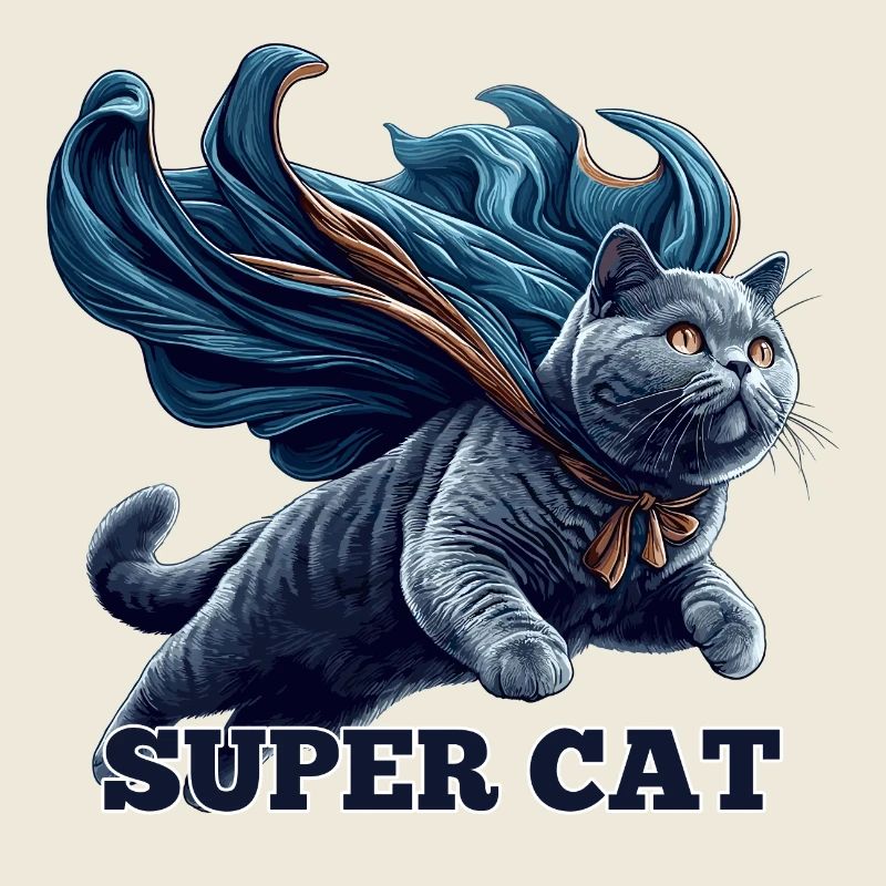 Super Cat BKH Blue Gift