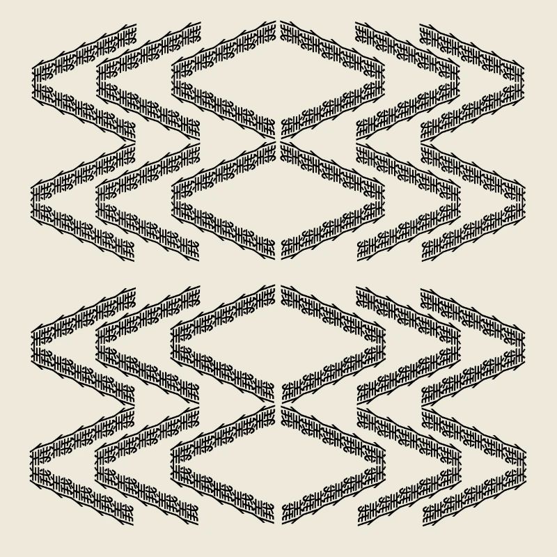 Zigzag pattern