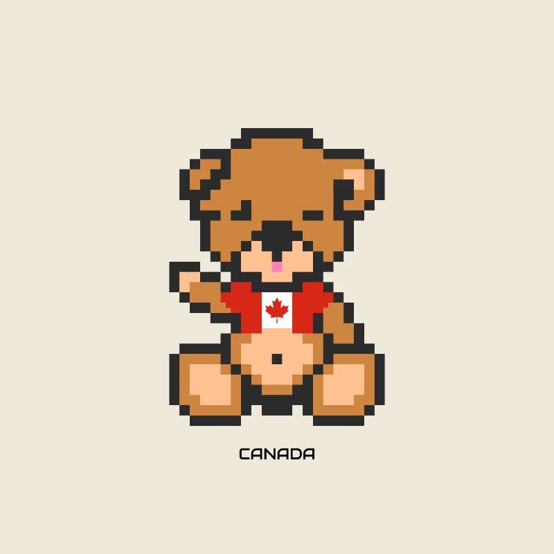 Pixel Bear Canada