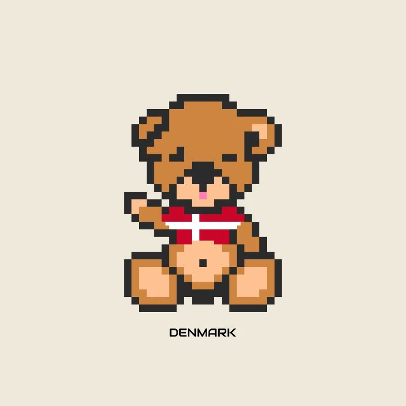 Pixel Bär Dänemark