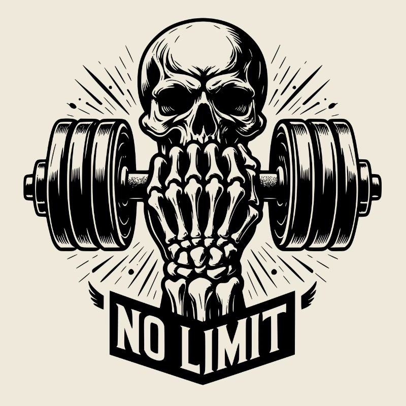 Haltère de musculation No Limit Hard Workout