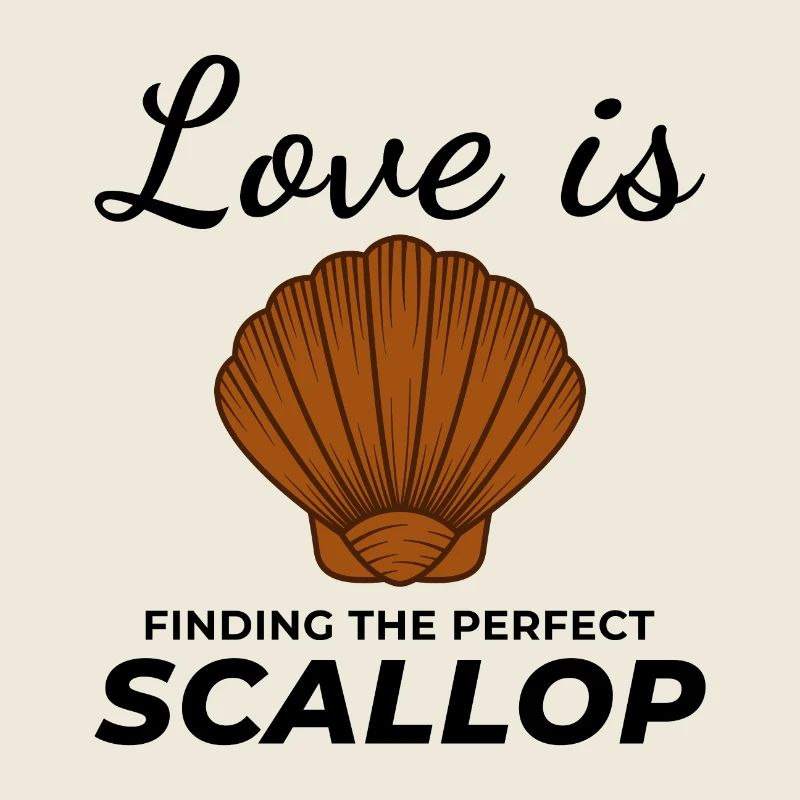 Scallop Seashells Collector Beachcomber Shellfish