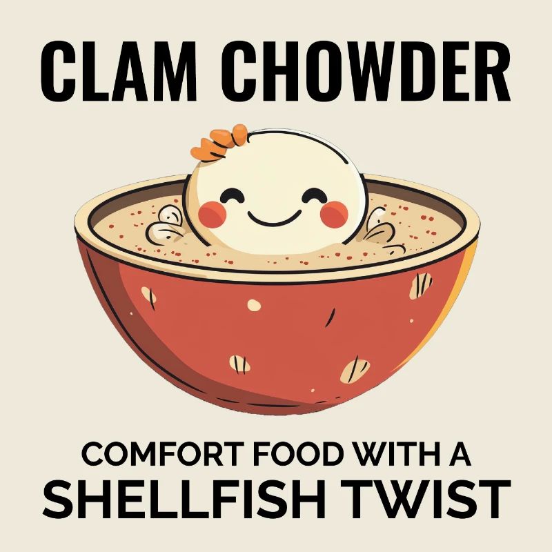 Clam Chowder Shellfish Hilarious Seafood Soup