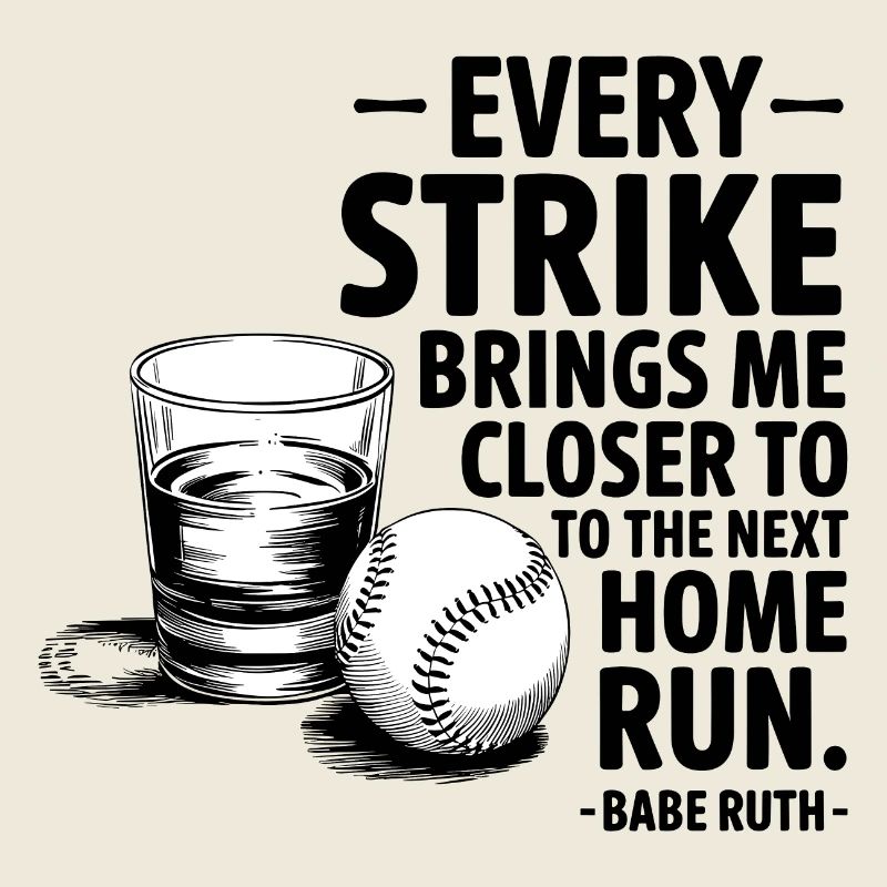 Baseball Babe Ruth Disant Citation Sportive