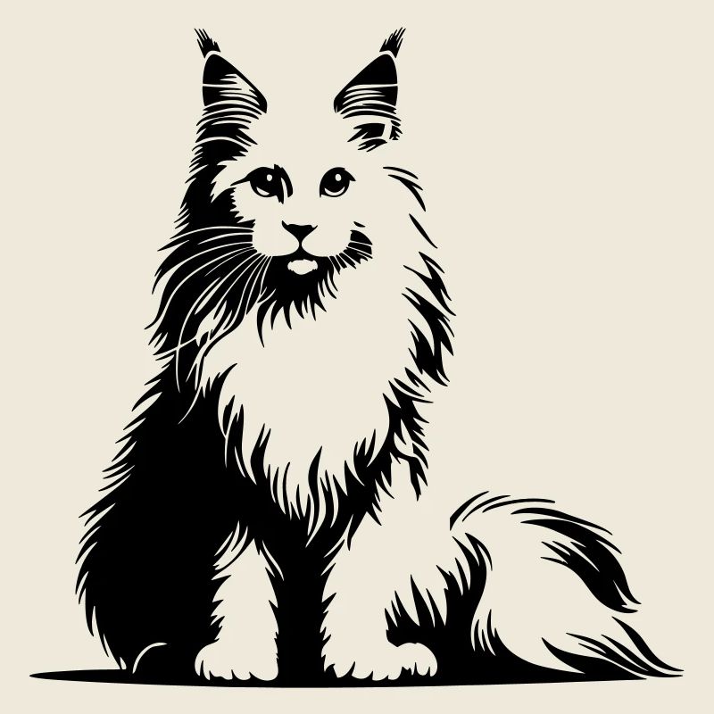 Maine Coon Katze