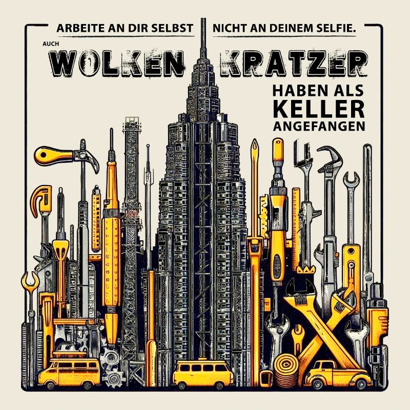 Auch Wolkenkratzer haben als Keller angefangen