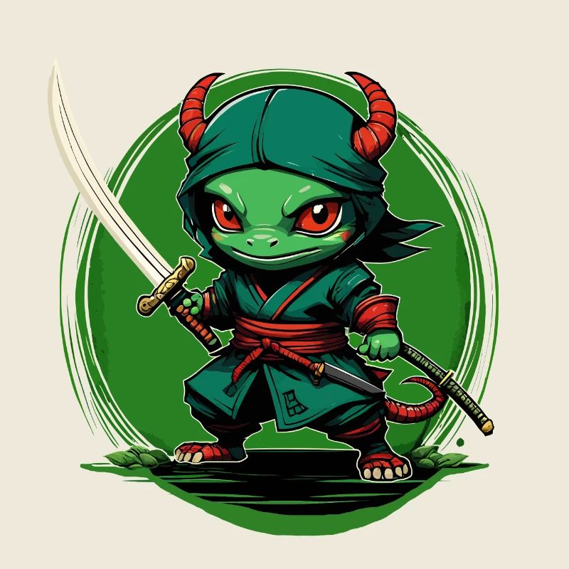 Ninja Salamandre Verte 1
