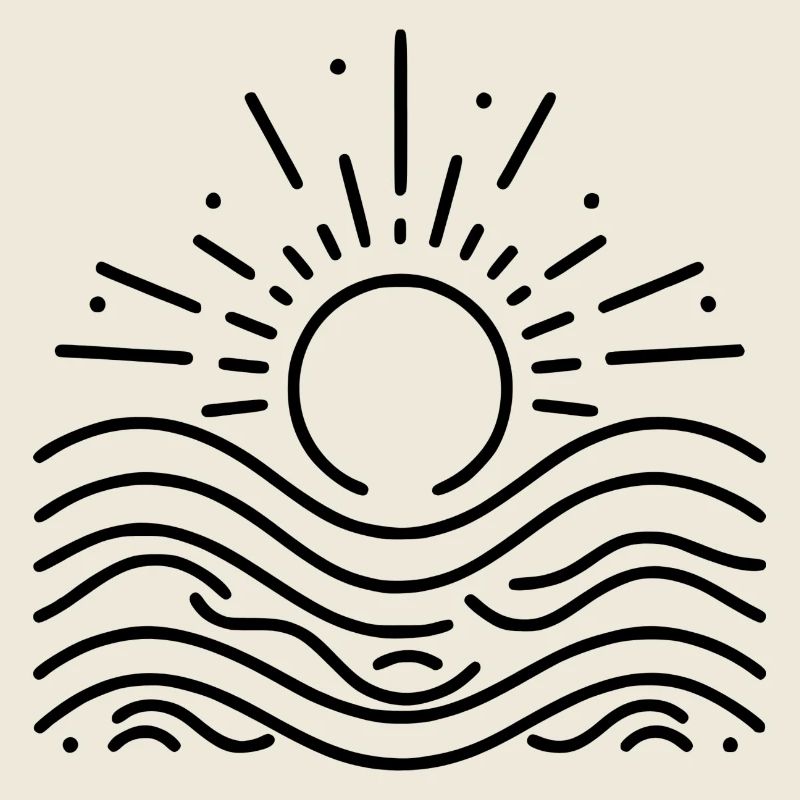 Soleil et mer – Une interaction harmonieuse