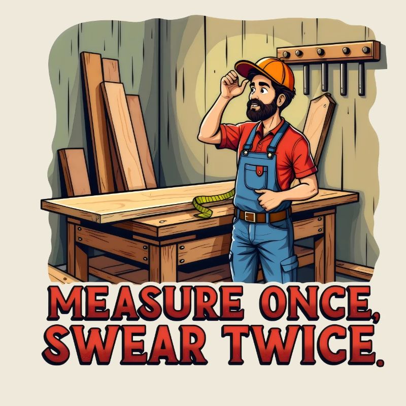 Measure Once Swear Twice Woodworking Woodwork