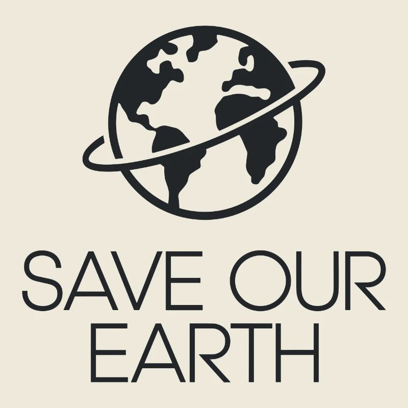 Militant écologiste Save our Earth Earth