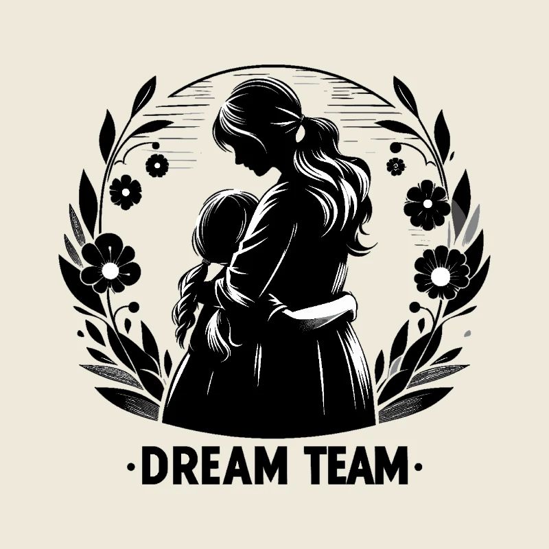 Mutter und Tochter Traumteam Team Geschenk