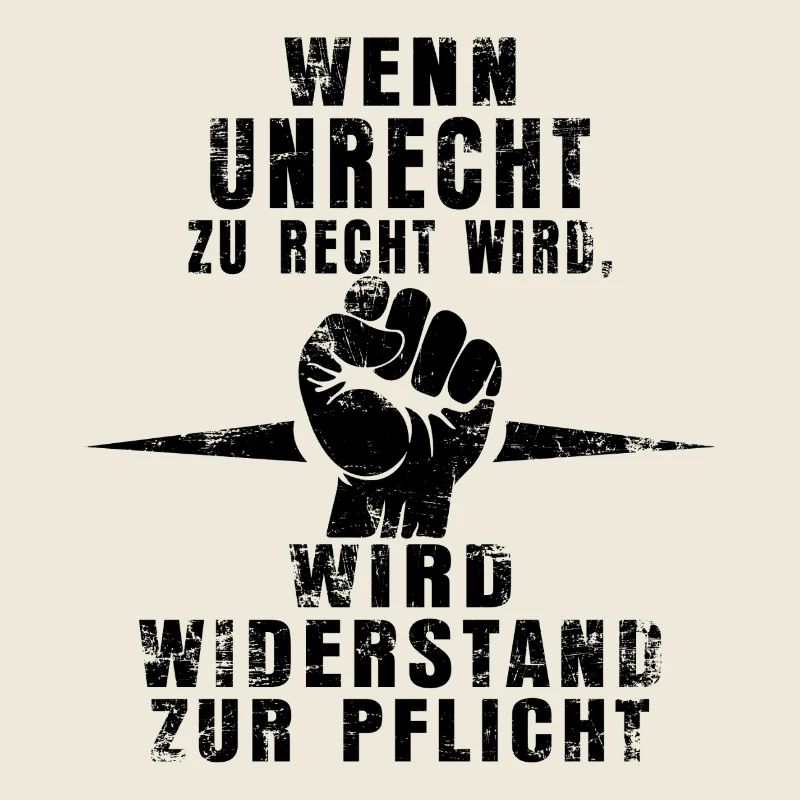 La résistance est obligatoire - Statement Shirt