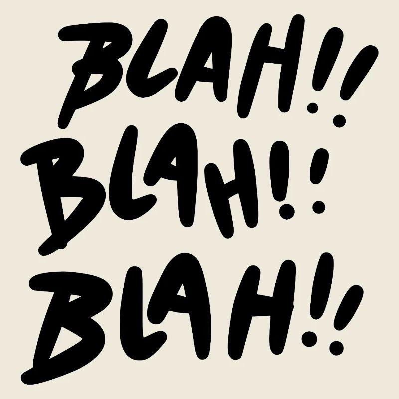 Bla Bla Bla Déclaration noire