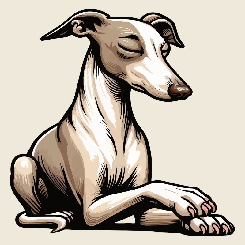Whippet Greyhound Whippets Propriétaire de lévrier