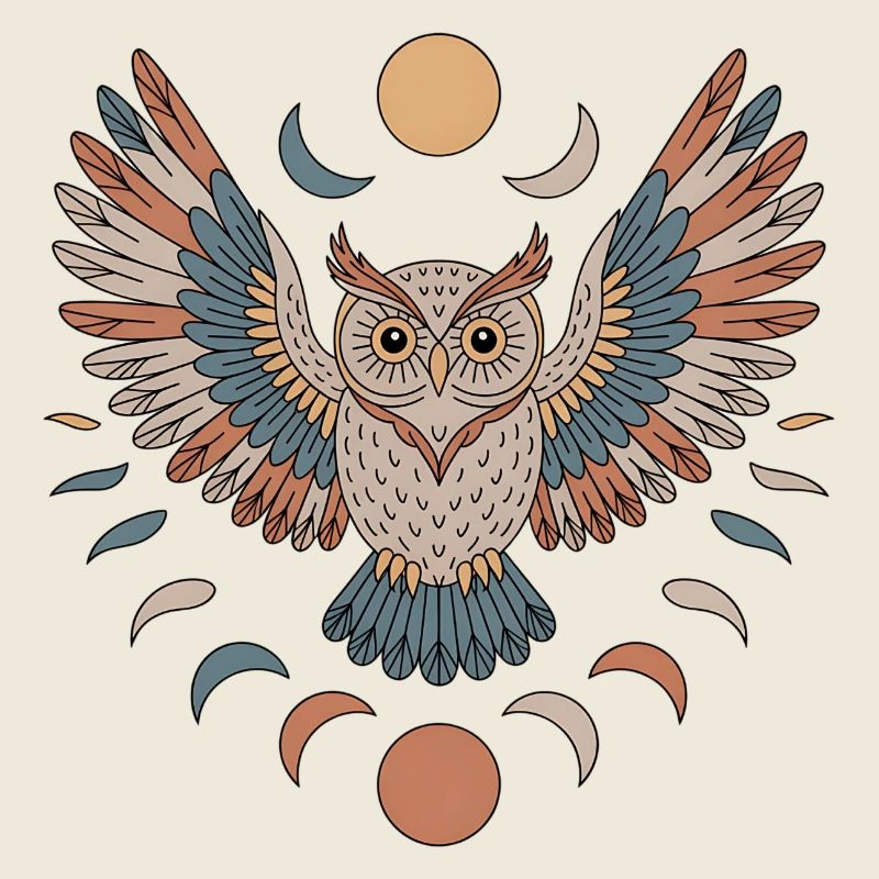 Boho Owl
