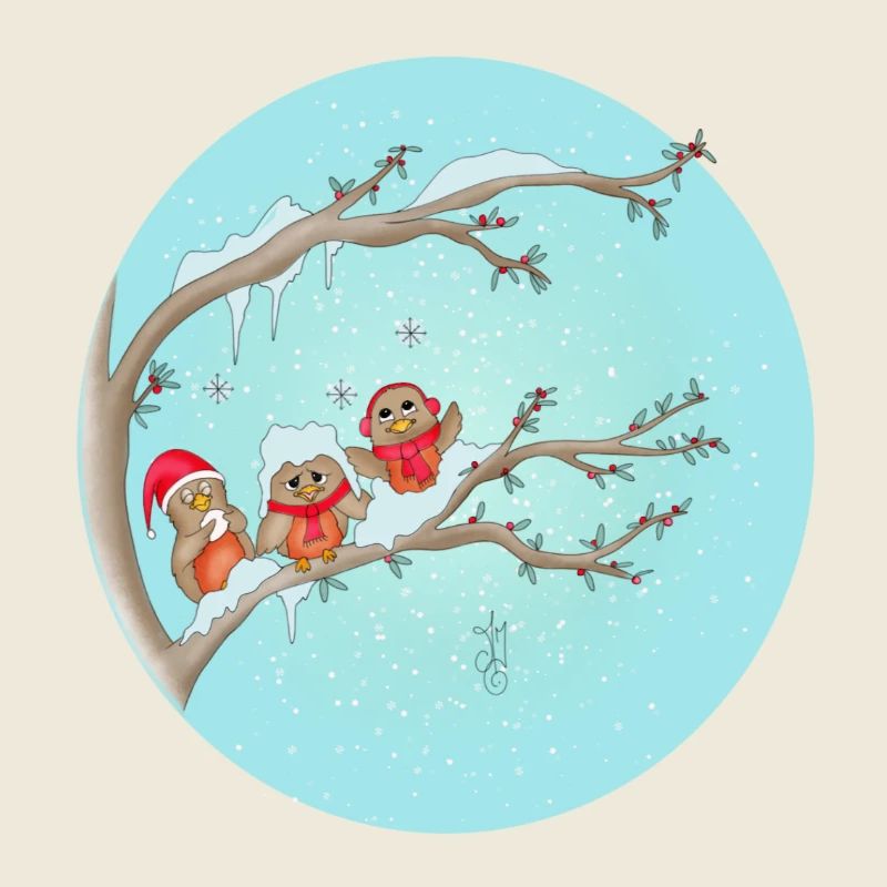 Oiseaux de Noël 