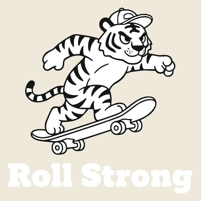 Rolling Tiger Skate Style