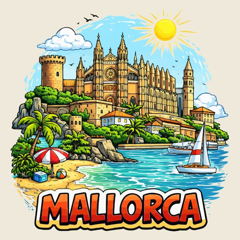 Mallorca Beach Panorama