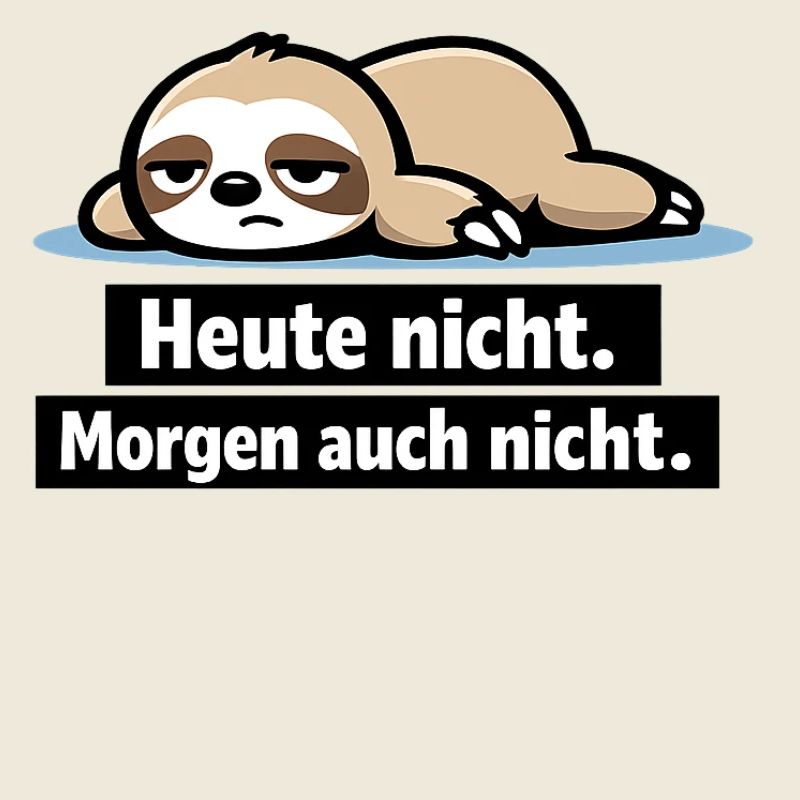 Faules Faultier: Heute Nicht