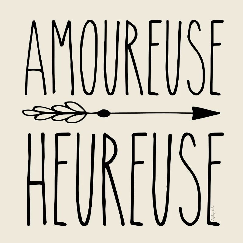 Amoureuse heureuse