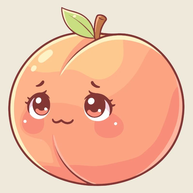 Kuschelpfirsich Kawaii