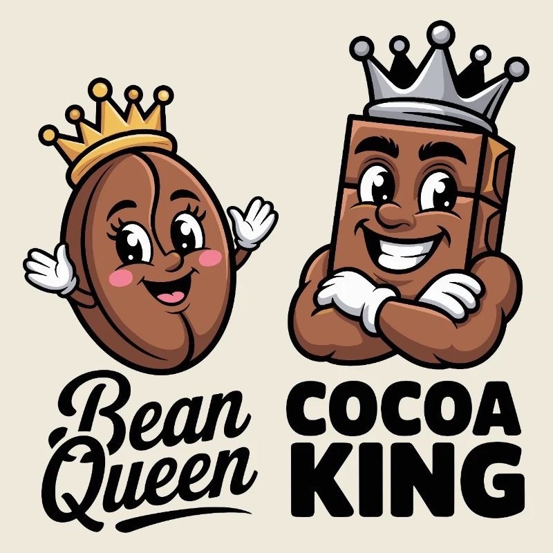 Bean Queen Cocoa King Fun Coffee and