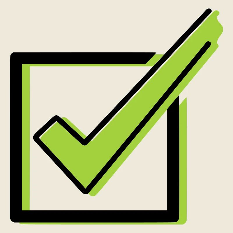 Tick Checklist Box Comic