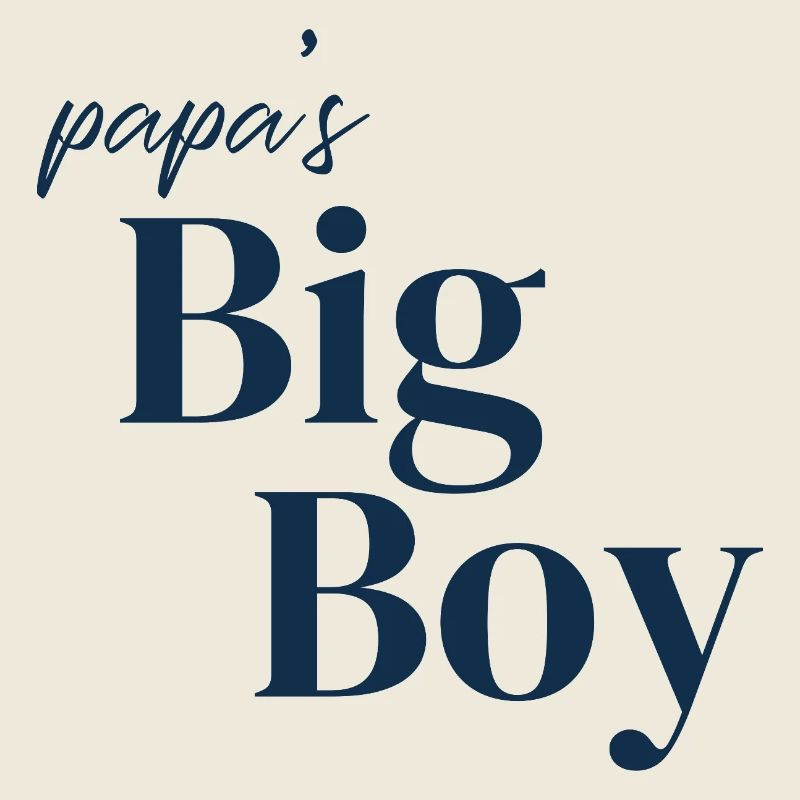 Le grand garçon de papa