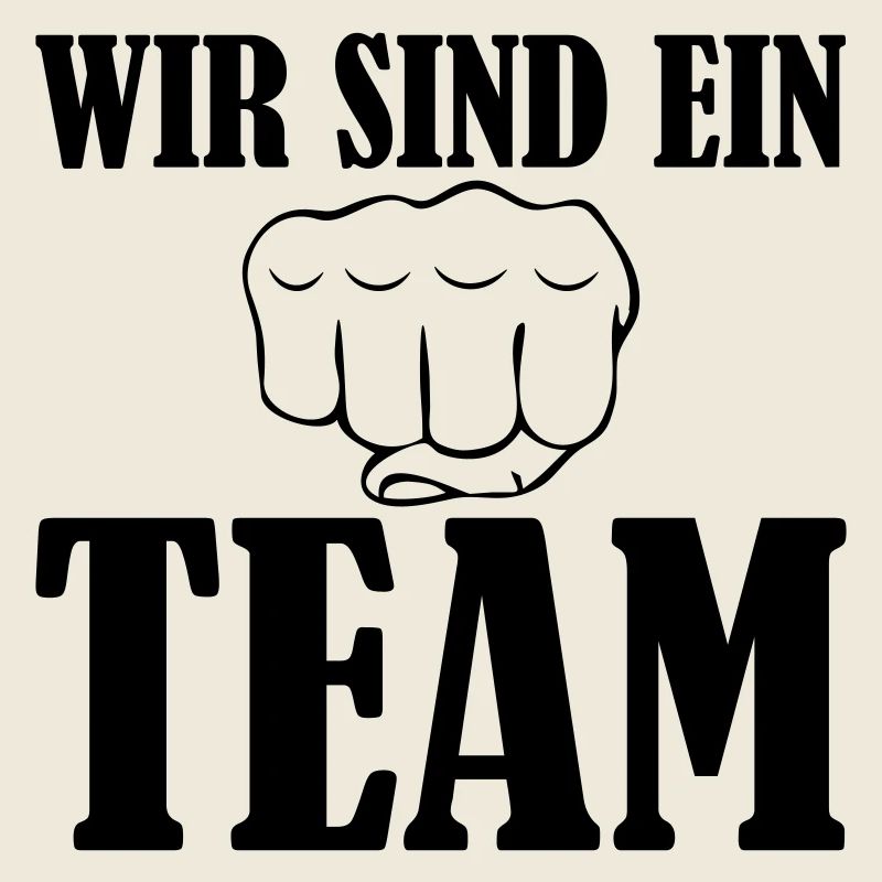 Wir sind ein Team